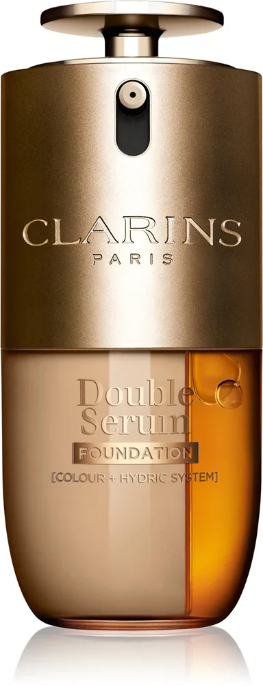 Тональное средство для лица Clarins Double Serum Foundation с регулируемым покрытием, сатиновый финиш, 30 мл, оттенок L2W