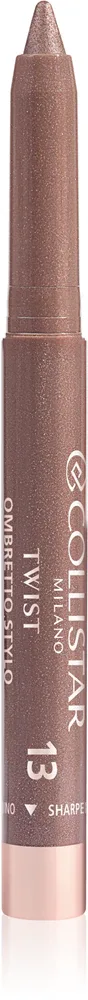 Тени для век Collistar Twist Stylo в карандаше, кремовые, водостойкие, 1,4 г, оттенок 13 - Golden Haze