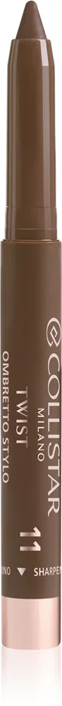 Тени для век Collistar Twist Stylo в карандаше, кремовые, водостойкие, 1,4 г, оттенок 11 - Caffé al Banco
