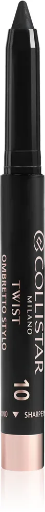 Тени для век Collistar Twist Stylo в карандаше, кремовые, водостойкие, 1,4 г, оттенок 10 - Midnight Memory