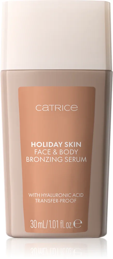 Бронзер Catrice Holiday Skin жидкий, с эффектом загара, для лица и тела, 30 мл, оттенок 010 Still On Island Time
