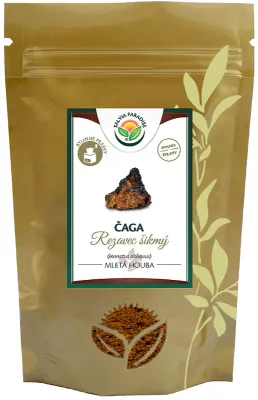 Гриб молотый Salvia Paradise Czaga mleta houba биологически активная добавка, 70 г