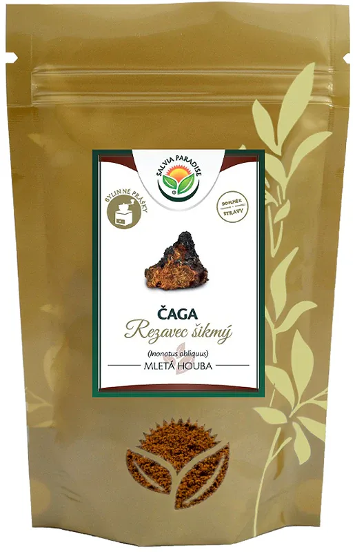 Гриб молотый Salvia Paradise Czaga mleta houba биологически активная добавка, 70 г