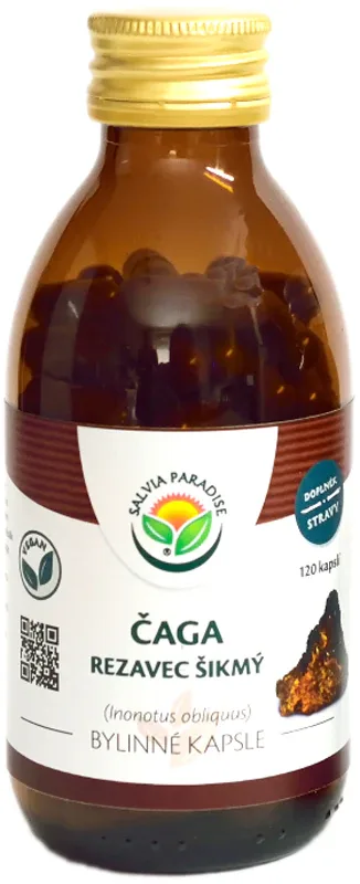 Капсулы растительные Salvia Paradise Czaga с чагой, 120 капсул
