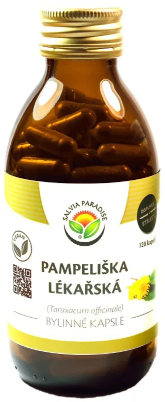 Капсулы растительные Salvia Paradise Mlecz lekarski с одуванчиком, 120 капсул