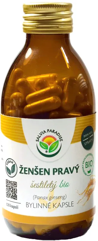 Капсулы растительные Salvia Paradise Zen-szen с женьшенем, 120 капсул