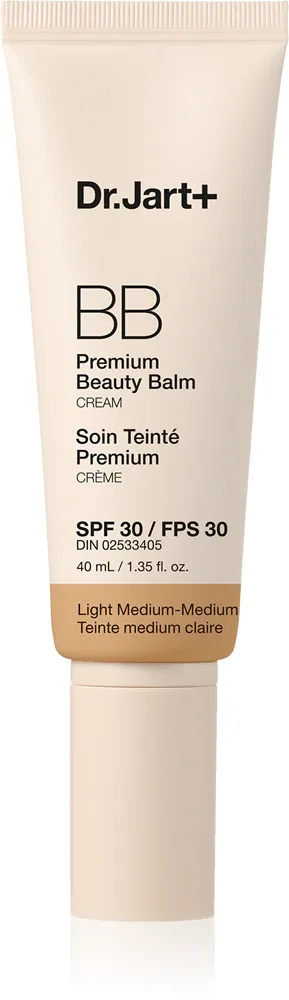 BB крем для лица Dr. Jart+ Premium Beauty Balm с SPF, для любого типа кожи, 40 мл, оттенок 02 Light Medium-Medium