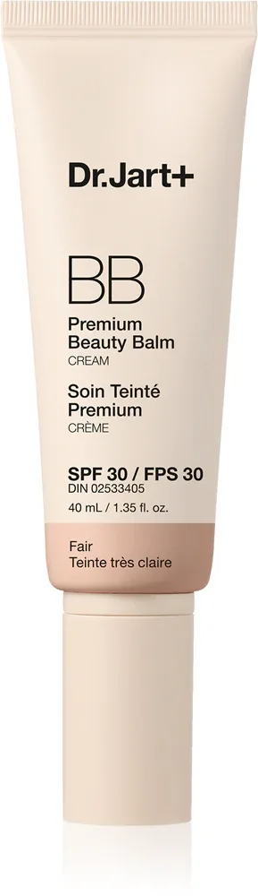 BB крем для лица Dr. Jart+ Premium Beauty Balm с SPF, для любого типа кожи, 40 мл, оттенок 00 Fair