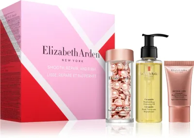 Набор для ухода за лицом Elizabeth Arden Retinol + HPR Ceramide Smooth, Repair and Firm подарочный, с ретинолом