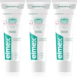 Набор зубных паст Elmex Sensitive Plus Sensitivity + Gums для чувствительных зубов, 3 × 75 мл — фото 1