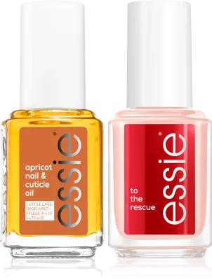 Набор для ухода за ногтями essie to the rescue лак и масло, 2 шт