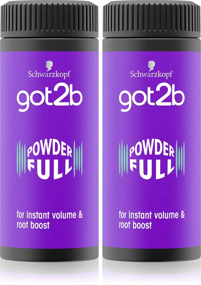 Пудра для укладки волос got2b PowderFull для объёма у корней, набор из 2 шт. по 10 г
