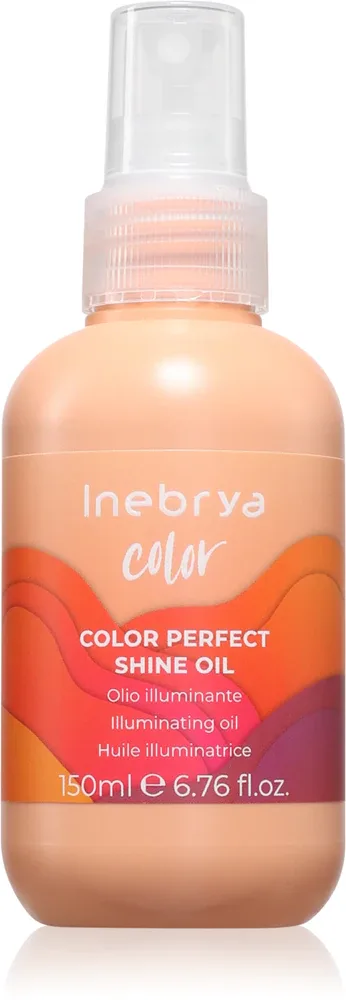 Масло для волос Inebrya Color Perfect Shine Oil для блеска, для окрашенных волос, 150 мл