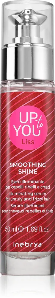 Сыворотка для волос Inebrya Up To You Liss Smoothing Shine разглаживающая, несмываемая, 50 мл