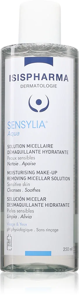 Средство для снятия макияжа ISISPHARMA Sensylia Aqua для чувствительной и сухой кожи, 250 мл
