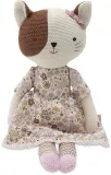 Кукла JOLLEIN Doll Jill детская, коричневая с розовым, 1 шт 0m+ — фото 1