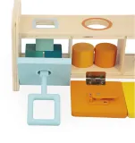 Сортер Janod Shape Sorter Box with Keys деревянный, с ключами 18m+, 1 шт — фото 4