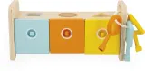 Сортер Janod Shape Sorter Box with Keys деревянный, с ключами 18m+, 1 шт — фото 7