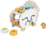 Игрушка развивающая Janod Multi-Activity Sheep деревянная, складная 12m+, 1 шт — фото 3