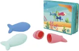Книжка для ванной Janod Bath Book Party under the sea детская, для игры в воде 10m+, 1 шт — фото 2