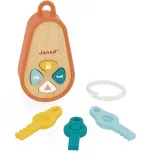 Брелок-игрушка Janod Sounding Keychain деревянный, звучащий 18m+, 1 шт — фото 4