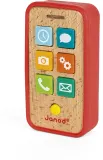 Телефон игрушечный Janod Sound Telephone деревянный, развивающий 18m+, 1 шт — фото 2