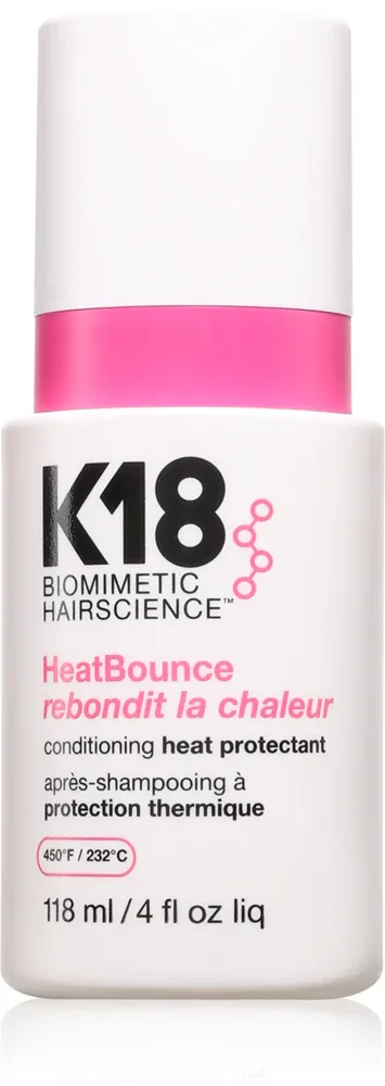 Несмываемый уход для волос K18 HeatBounce Conditioning Heat Protectant с термозащитой, для всех типов волос, 118 мл