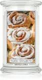 Свеча ароматическая Kringle Candle Classic Warm Cinnabuns с пряным гурманским ароматом, соевый воск, 623 г — фото 1