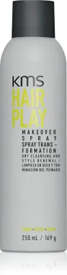 Сухой шампунь для волос KMS Hair Play Makeover Spray для объёма, освежающий, 250 мл