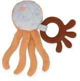 Прорезыватель для зубов Kaloo Petit Calme плюшевый, оранжевый, 1 шт Octopus — фото 2