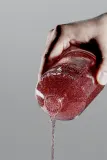 Жидкое мыло для рук KUNDAL Objet Exfoliating Waterfull Hand Wash с отшелушивающим действием, 380 мл z zapachem Crushed Cherry — фото 2