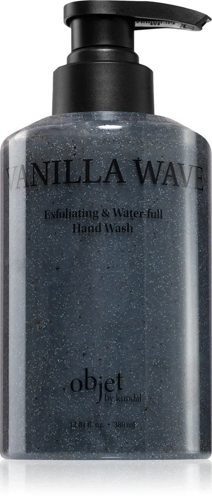 Жидкое мыло для рук KUNDAL Objet Exfoliating Waterfull Hand Wash ухаживающее, 380 мл z zapachem Vanilla Wave