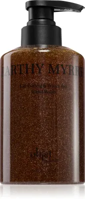 Жидкое мыло для рук KUNDAL Objet Exfoliating Waterfull Hand Wash с отшелушивающим действием, 380 мл z zapachem Earthy Myrrh