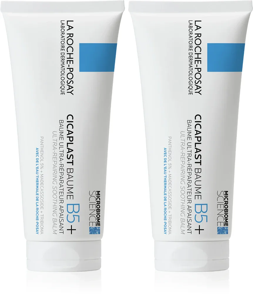 Набор бальзамов для тела La Roche-Posay Cicaplast Baume B5+ успокаивающий, для чувствительной кожи, 2 шт