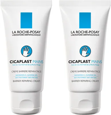 Набор кремов для рук La Roche-Posay Cicaplast Mains восстанавливающий, с ниацинамидом, 2 шт