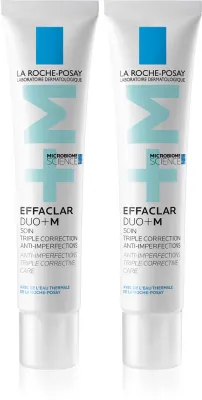 Набор кремов для лица La Roche-Posay Effaclar DUO (+M) для кожи с несовершенствами, 2 x 40 мл
