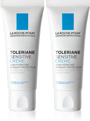 Набор кремов для лица La Roche-Posay Toleriane Sensitive увлажняющий, для чувствительной кожи, 2 x 40 мл