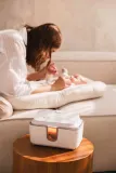 Подогреватель влажных салфеток Momini WarmWipes со стерилизацией УФ, с ночной подсветкой, 1 шт — фото 5