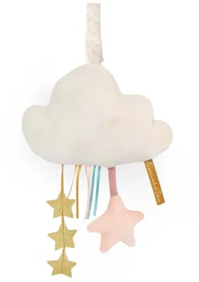 Ночник-проектор MOULIN ROTY Light-up Cloud La petite ecole de danse с зарядкой от USB, для сна, 1 шт