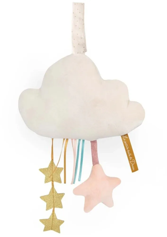 Ночник-проектор MOULIN ROTY Light-up Cloud La petite ecole de danse с зарядкой от USB, для сна, 1 шт