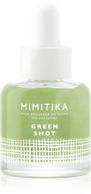 Сыворотка для лица Mimitika Green Shot Detoxifying Serum с зелёным чаем, матирующая, 15 мл