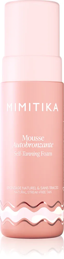 Пена-автозагар Mimitika Self-Tanning Foam для естественного загара, не оставляющая пятен, 150 мл