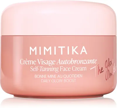 Крем-автозагар для лица Mimitika Self-Tanning Face Cream с маслом ши, выравнивающий тон, 50 г