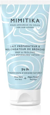 Молочко для тела после загара Mimitika Prep Prolong Body Lotion с маслом ши и алоэ, продлевающее загар, 140 мл