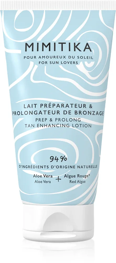 Молочко для тела после загара Mimitika Prep Prolong Body Lotion с маслом ши и алоэ, продлевающее загар, 140 мл