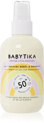 Солнцезащитное молочко для детей Mimitika Babytika Sunscreen Lotion SPF 50+ водостойкое, 190 мл SPF 50+