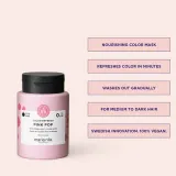 Тонирующая маска для волос Maria Nila Colour Refresh Mask, розовый оттенок, с аргановым маслом, 100 мл, оттенок Pink Pop 0.69 — фото 3