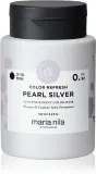 Тонирующая маска для волос Maria Nila Colour Refresh Mask, для блонда, серебристый оттенок, 100 мл, оттенок Pearl Silver 0.92 — фото 1
