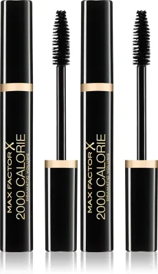 Набор туши для ресниц Max Factor 2000 Calorie для объёма, чёрная, 1 шт