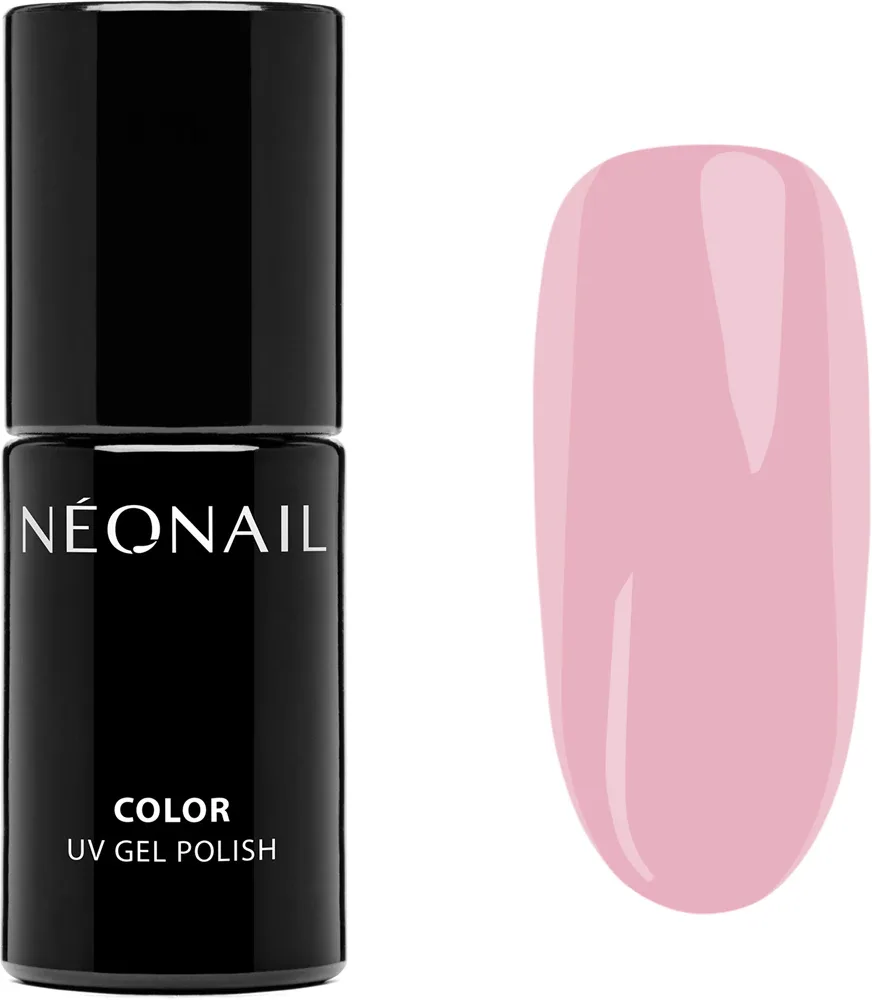 Гибридный лак для ногтей NEONAIL Rhythm Of Spring розовый, беж, глянцевый, для UV/LED, 7,2 мл, оттенок Fierce Rose